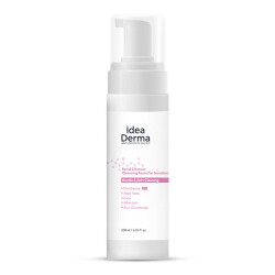 İdea Derma Hassas Cilt Yüz Temizleme Köpüğü 200 ml - İdea Derma